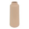 199 000653 Vase Joefer pakoworld ceramic in natural color D9.5x20cmDecoration > Decorations