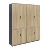 200 000172 Low cabinet Amazon pakoworld sonoma 80x40x80cmOffice furniture > Office cupboards
