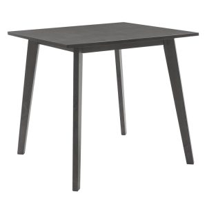 200 000179 2 Dining set Benson - Orlean pakoworld 5pcs 80x80x75cm in rustic grey - grey fabricIndoor furniture > Dinning sets