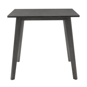 200 000179 3 Dining set Benson - Orlean pakoworld 5pcs 80x80x75cm in rustic grey - grey fabricIndoor furniture > Dinning sets