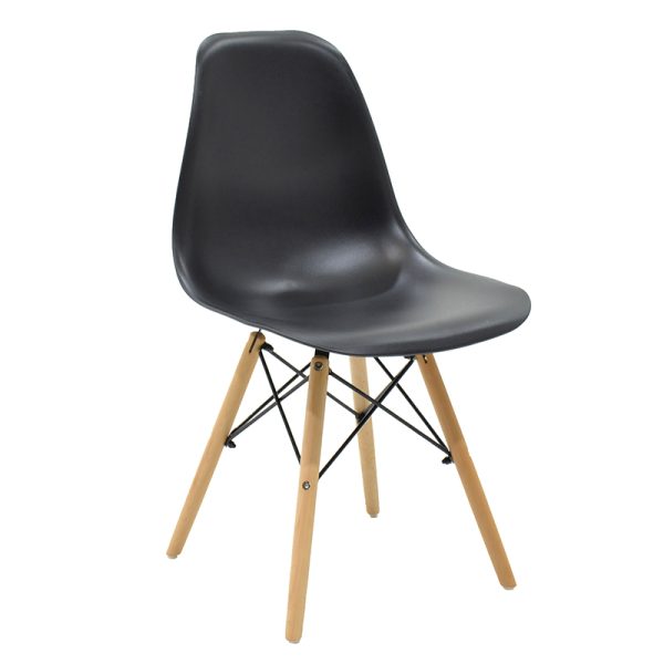 200 000632 2 Dining room Natali-Julita pakoworld set 5pcs black-natural 120x80x76cmStudent Offers