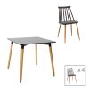 200 000969 Coffee table Kunlo Inart gold chrome-black glass D50x53.5cmIndoor furniture > Tables auxiliary