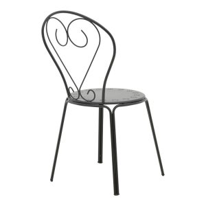 200 001129 2 Watson-Chari pakoworld dining set 3pcs metal in black shadeOutdoor furniture > Garden food table