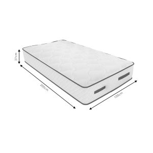207 000017 2 Mattress Relaxation Chic Strom double sided 27cm 100x200cmIndoor furniture > Mattresses & Support