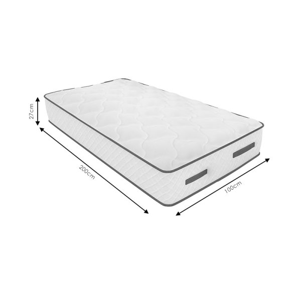 207 000017 2 Mattress Relaxation Chic Strom double sided 27cm 100x200cmIndoor furniture > Mattresses & Support