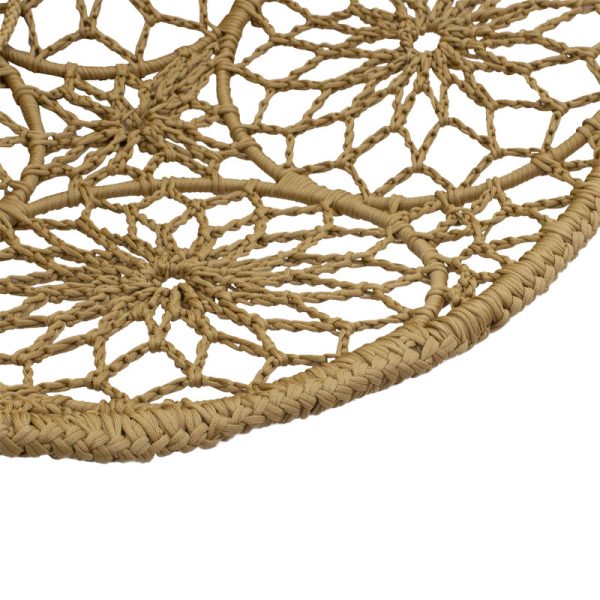 220 000003 2 Hammock seat Baylee pakoworld rope beige-brown D102x140cmBOHO CHIC > Outdoor/Beach items