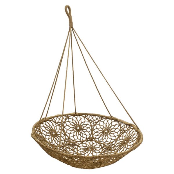 220 000003 Hammock seat Baylee pakoworld rope beige-brown D102x140cmBOHO CHIC > Outdoor/Beach items