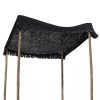 220 000010 Professional umbrella Renny pakoworld beige macrame - beech wood Φ2.5meBOHO CHIC > Outdoor/Beach items
