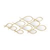 233 000032 Dining table Kliton - Norture set of 3 pakoworld aluminum in white shade 80x80x74cmHOT DEALS