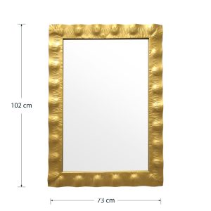 233 000033 3 Mirror Fezco pakoworld golden 72x3x102cmHOT DEALS