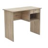 249 000015 Soco pakoworld desk with shelf-MDF gray-white 120x50x147cmOffice furniture > Working desk