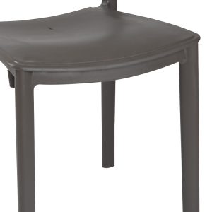 253 000085 3 Icon-Ignite pakoworld dining set 3pcs PP in anthracite colorOutdoor furniture > Garden food table