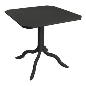 253 000088 4 Icon-Gentle pakoworld dining set 5pcs PP in anthracite colorOutdoor furniture > Garden food table