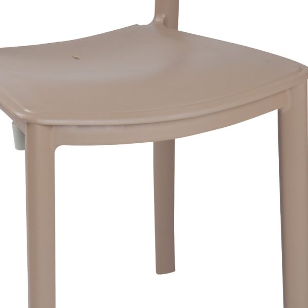 253 000095 3 Icon-Ignite pakoworld dining set 3pcs PP in cappuccino colorOutdoor furniture > Garden food table