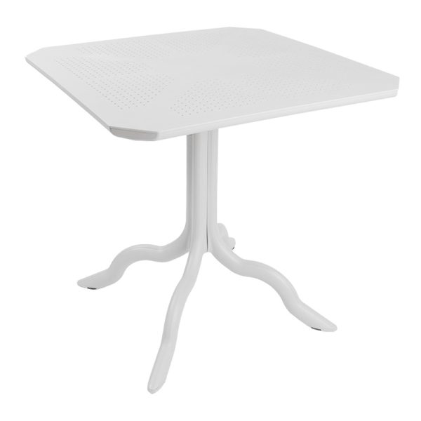 253 000112 4 Dining table Icon-Festive pakoworld set of 3 pieces PP in white shadeOutdoor furniture > Garden food table