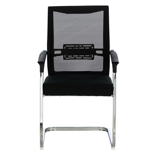 254 000001 3 Visitor office chair Chromatic pakoworld metal-mesh blackOffice furniture > Visitor office chairs