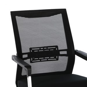 254 000001 4 Visitor office chair Chromatic pakoworld metal-mesh blackOffice furniture > Visitor office chairs