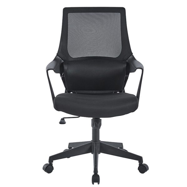 254 000008 3 Office chair Fragrant pakoworld with fabric mesh in black colourOffice furniture > Labor office chairs