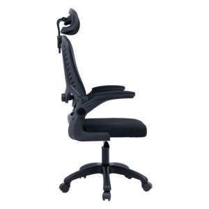 275 000003 3 Office chair manager Delilah pakoworld mesh blackOffice furniture > Manager office chairs