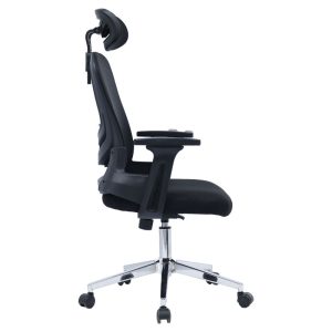 275 000006 3 Office chair manager Ignatius pakoworld mesh blackOffice furniture > Manager office chairs