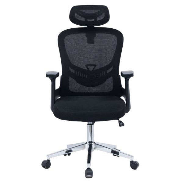 275 000006 4 Office chair manager Ignatius pakoworld mesh blackOffice furniture > Manager office chairs