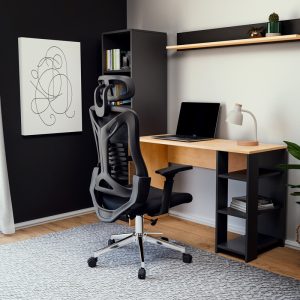 275 000011 3 Office chair manager Andrew pakoworld mesh blackOffice furniture > Manager office chairs