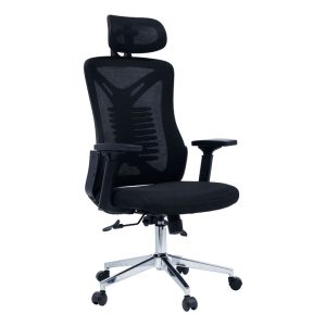 275 000011 Office chair manager Andrew pakoworld mesh blackOffice furniture > Manager office chairs