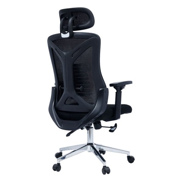 275 000011 4 Office chair manager Andrew pakoworld mesh blackOffice furniture > Manager office chairs