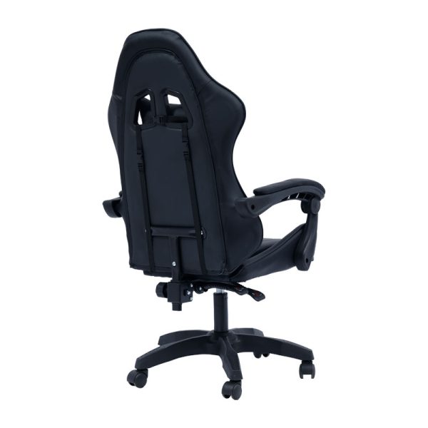 275 000013 2 Office Gaming chair William pakoworld PU blackOffice furniture > Gaming - Βucket office chairs