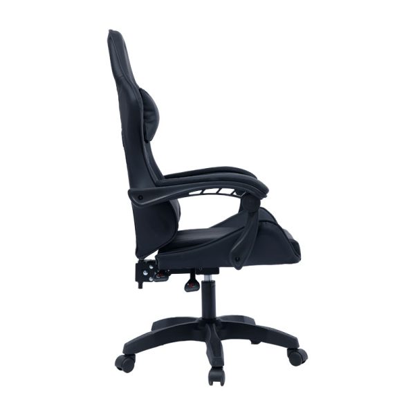 275 000013 3 Office Gaming chair William pakoworld PU blackOffice furniture > Gaming - Βucket office chairs