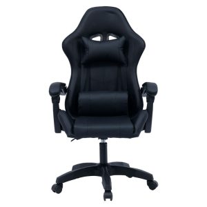 275 000013 4 Office Gaming chair William pakoworld PU blackOffice furniture > Gaming - Βucket office chairs