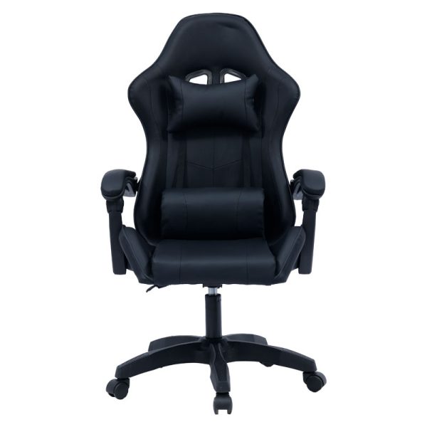 275 000013 4 Office Gaming chair William pakoworld PU blackOffice furniture > Gaming - Βucket office chairs