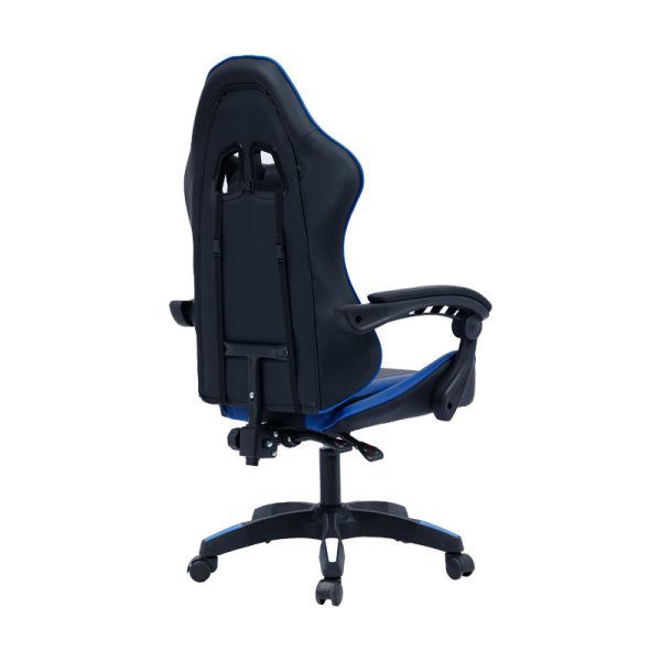 275 000014 2 Office Gaming chair William pakoworld PU black-blueOffice furniture > Gaming - Βucket office chairs