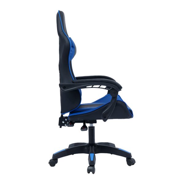 275 000014 3 Office Gaming chair William pakoworld PU black-blueOffice furniture > Gaming - Βucket office chairs
