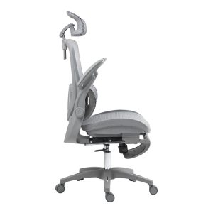 275 000018 4 Work chair manager Zenyk pakoworld mesh in black and white color 63x70x126cmOffice furniture > Labor office chairs