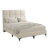 323 000022 Moega pakoworld fabric bed in anthracite shade 160x200cmIndoor furniture > Beds