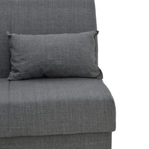 328 000025 3 Romina three-seater sofa-bed with storage space pakoworld anthracite fabric 190x75x85cmIndoor furniture > Sofas-bed