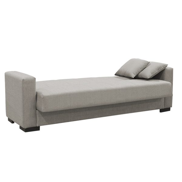 328 000034 2 Living room set 2 pieces Vox pakoworld fabric in light gray shadeIndoor furniture > Sofas