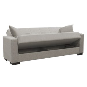 328 000034 3 Living room set 2 pieces Vox pakoworld fabric in light gray shadeIndoor furniture > Sofas
