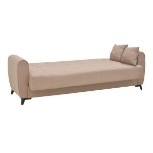 328 000037 3 Living room set 2 pieces Lincoln pakoworld fabric in beige shadeIndoor furniture > Sofas