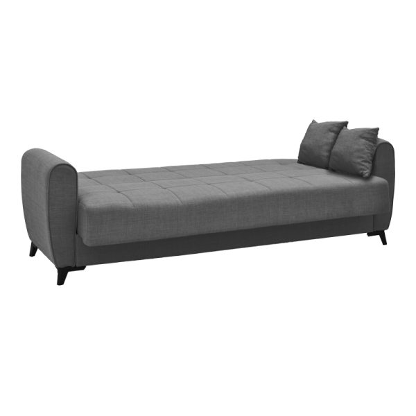 328 000039 3 Living room set 2 pieces Lincoln pakoworld fabric in anthracite shadeIndoor furniture > Sofas