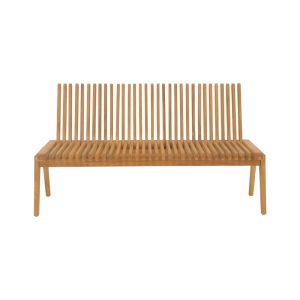 340 000017 3 Polymorphic sofa-bench Jey pakoworld teak wood in natural shade 120x57.5x80cmBOHO CHIC > Sofas & Benches