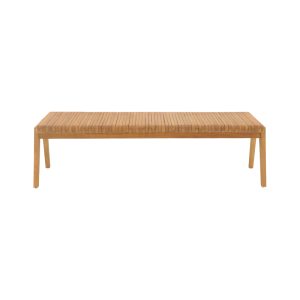 340 000017 4 Polymorphic sofa-bench Jey pakoworld teak wood in natural shade 120x57.5x80cmBOHO CHIC > Sofas & Benches