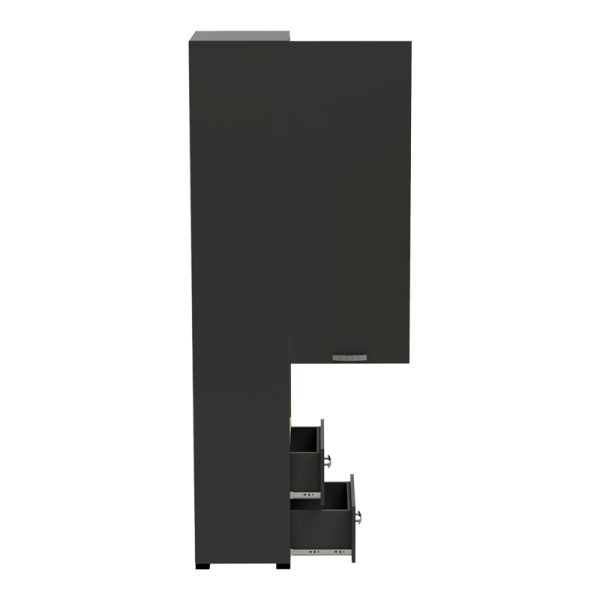 361 000022 3 Display-column Toscana pakoworld in anthracite shade 50x42x222.5cmIndoor furniture > Showcases