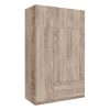 361 000065 Zelia pakoworld two-leaf wardrobe in sonoma-oak shade 79x42x180cmIndoor furniture > Wardrobes
