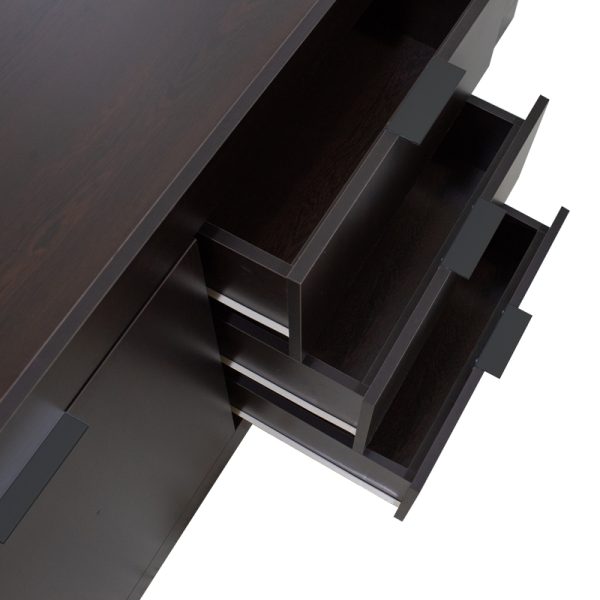 361 000071 3 Doha pakoworld sideboard in wenge shade 180x45x80.5cmIndoor furniture > Buffets
