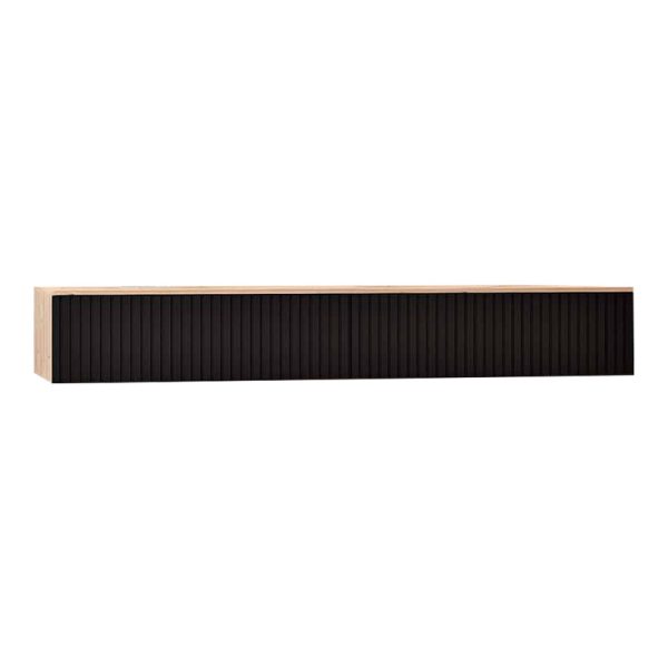 361 000074 Console table with 2 drawers Doha pakoworld mdf in black and oak color 120x41x20cmIndoor furniture > Drawers-consoles