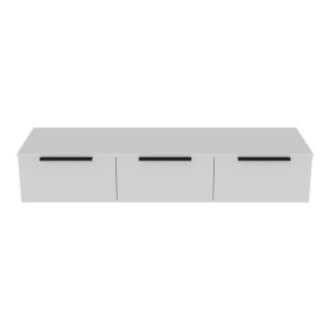 361 000077 2 Console with 3 drawers Doha pakoworld in white color 120x39x22cmIndoor furniture > Drawers-consoles
