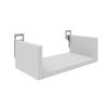 361 000078 Wall shelf Tabal pakoworld in white shade 49.4x14.5x85cmIndoor furniture > Wall shelves