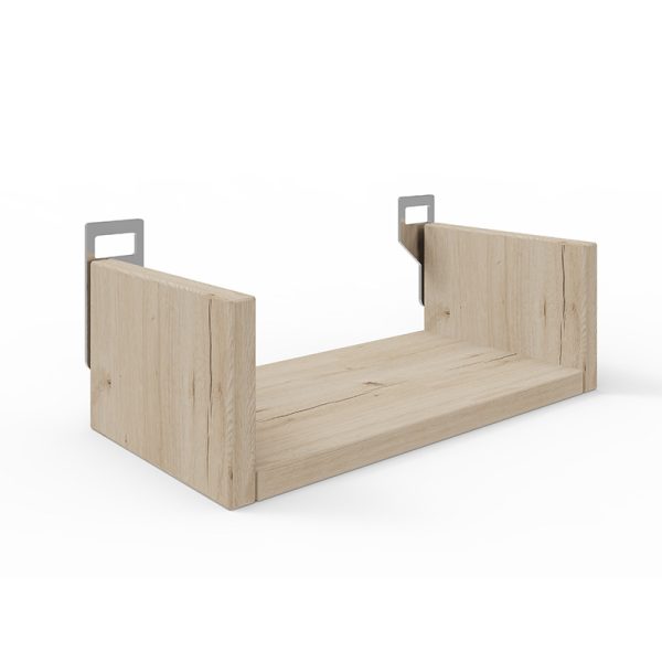 361 000081 Wall shelf Derva pakoworld in oak color 30x15x10cmIndoor furniture > Wall shelves